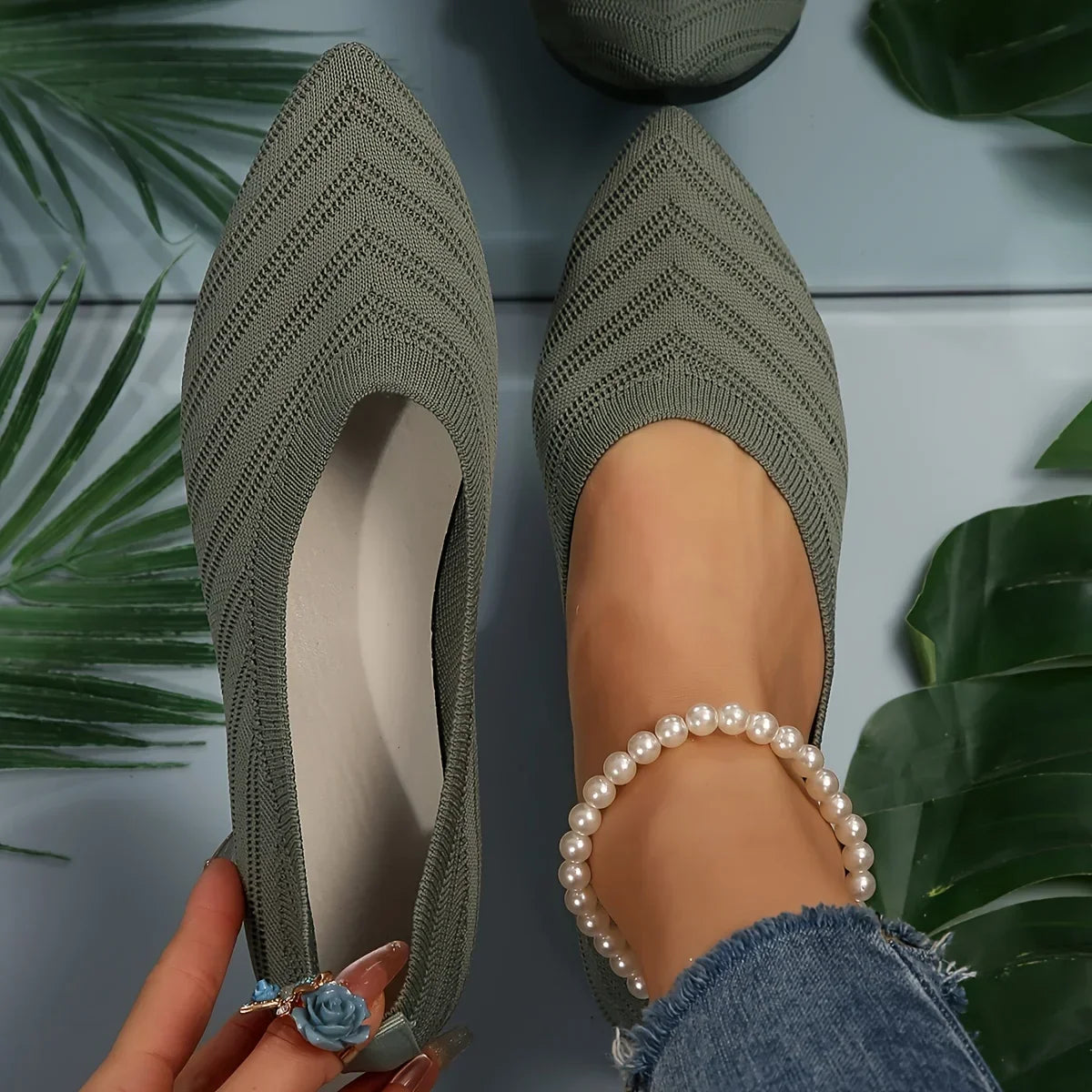 Damskie Baleriny Ortopedyczne - Lekkie i Eleganckie Buty na Co Dzień 8