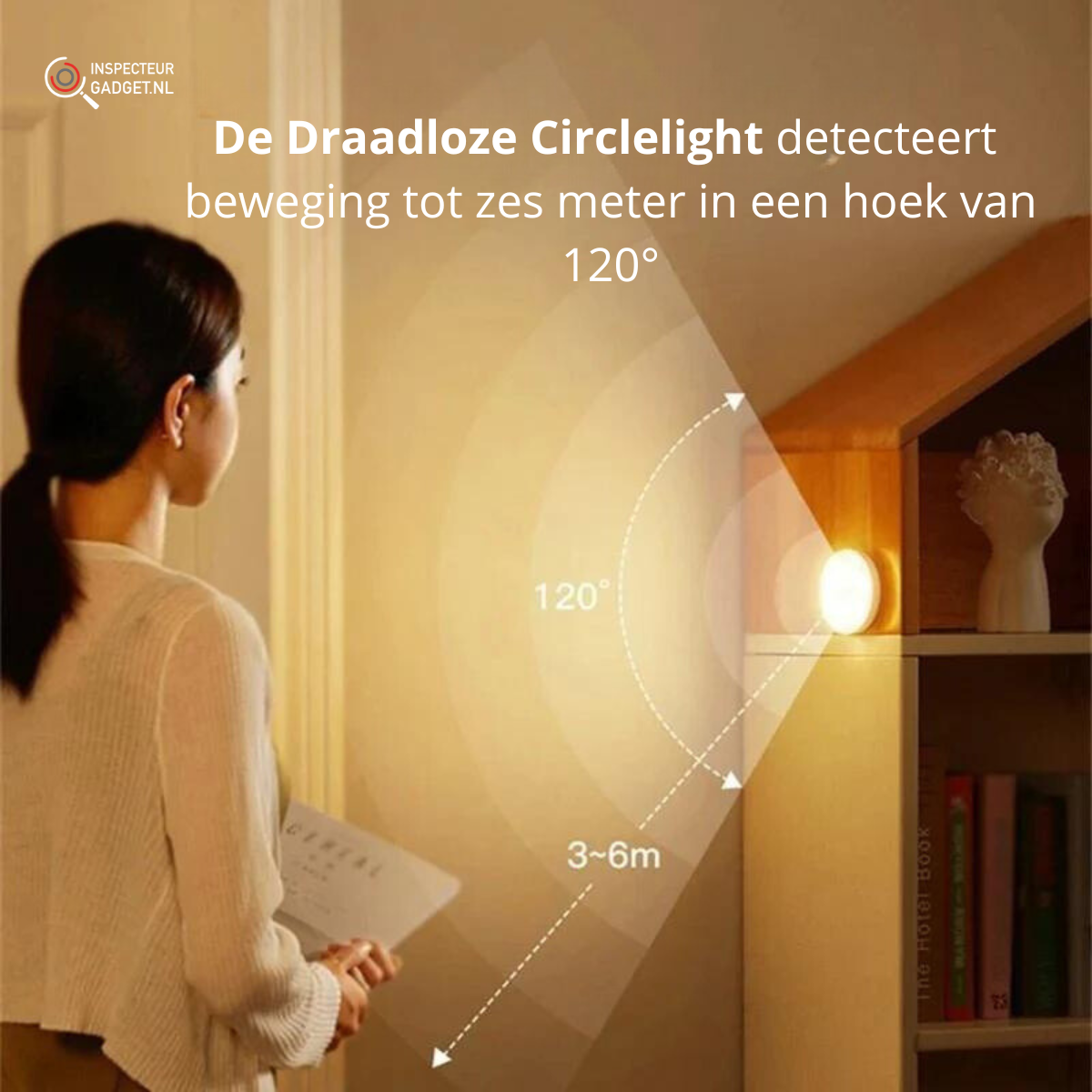 Rombrick - Motion Sensor LED Night Light