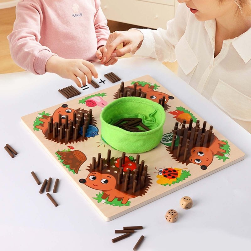 SmartHedgehog - Montessori Math Learning Toy for Toddlers