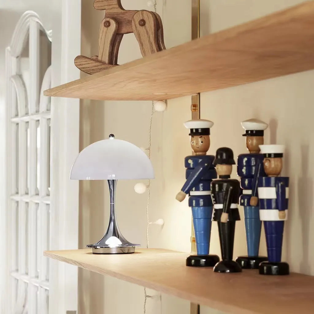 HearthCap - Modern Mushroom-Shaped LED Table Lamp