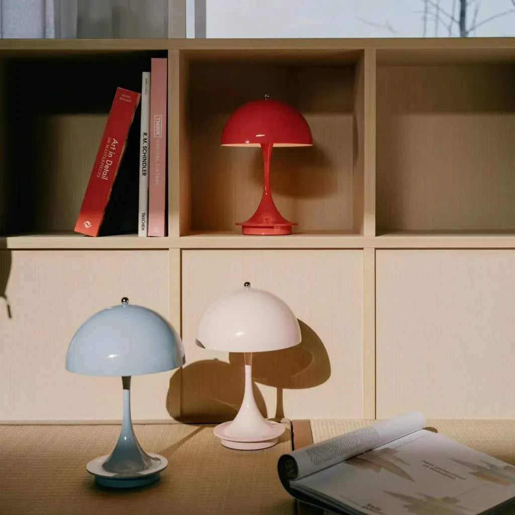 HearthCap - Modern Mushroom-Shaped LED Table Lamp