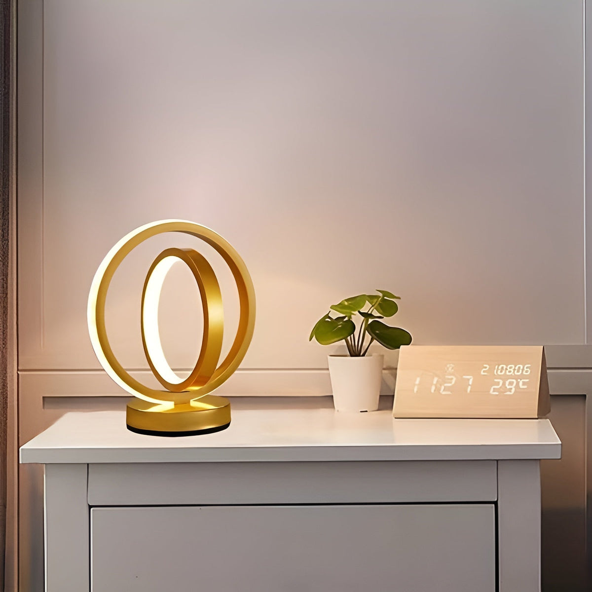 Malduran - USB-Powered Metal Desk Lamp