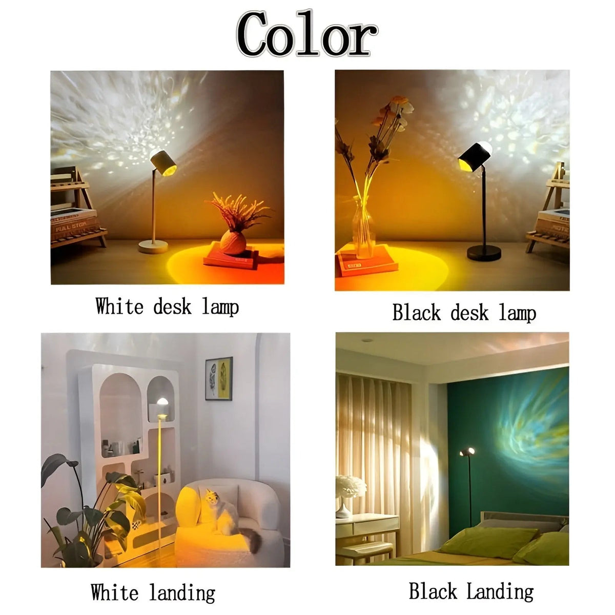 Hircote - USB Sunset Projection Night Light