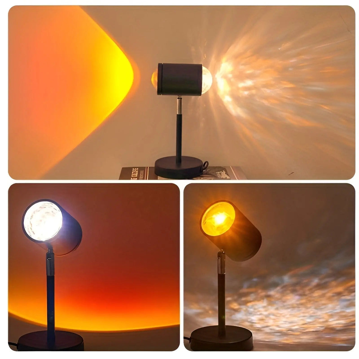 Hircote - USB Sunset Projection Night Light