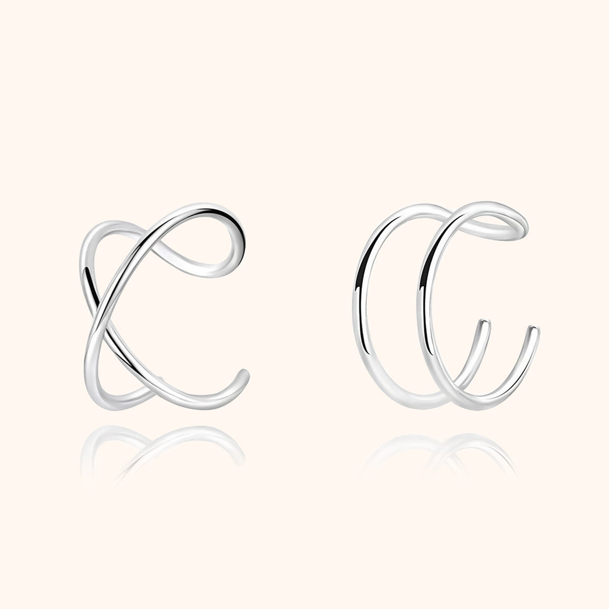 Gyrelle - Stylish U-Shaped Ear Cuffs for Everyday Elegance