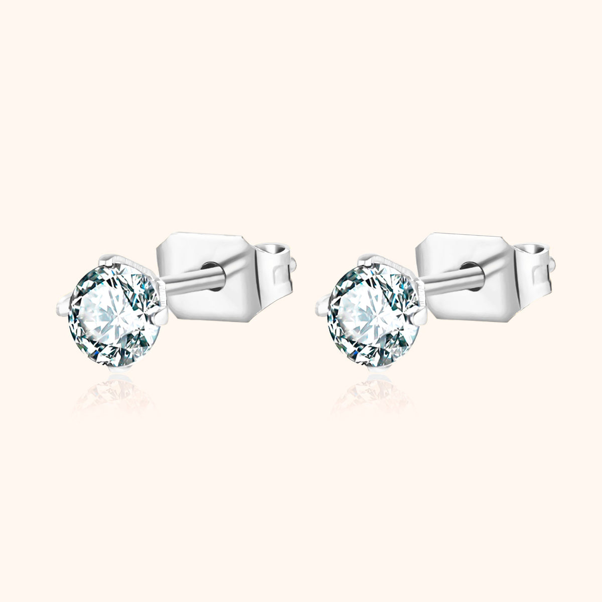 Mira Earrings - Sparkling Mini Studs with Zirconia