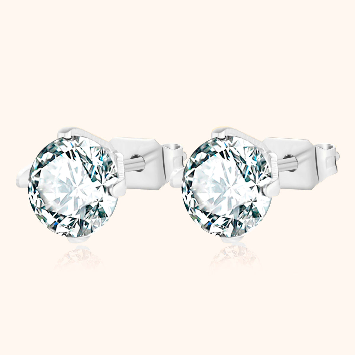 Mira Earrings - Sparkling Mini Studs with Zirconia