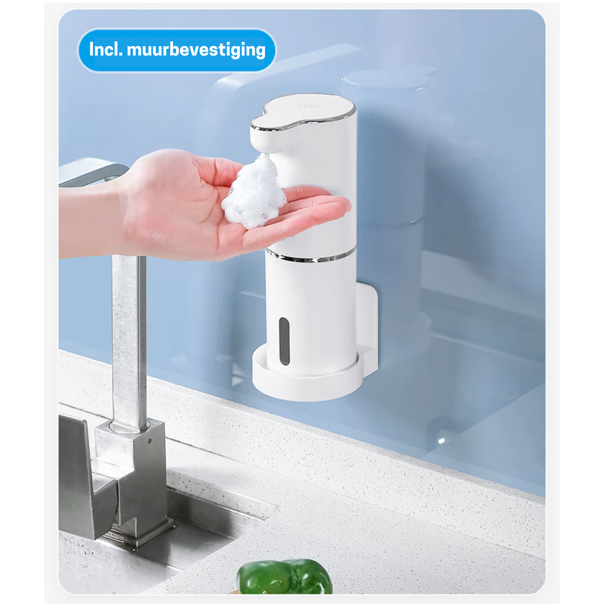 Zeppie Dispenser - Automatic Foam Soap Dispenser for Hygiene