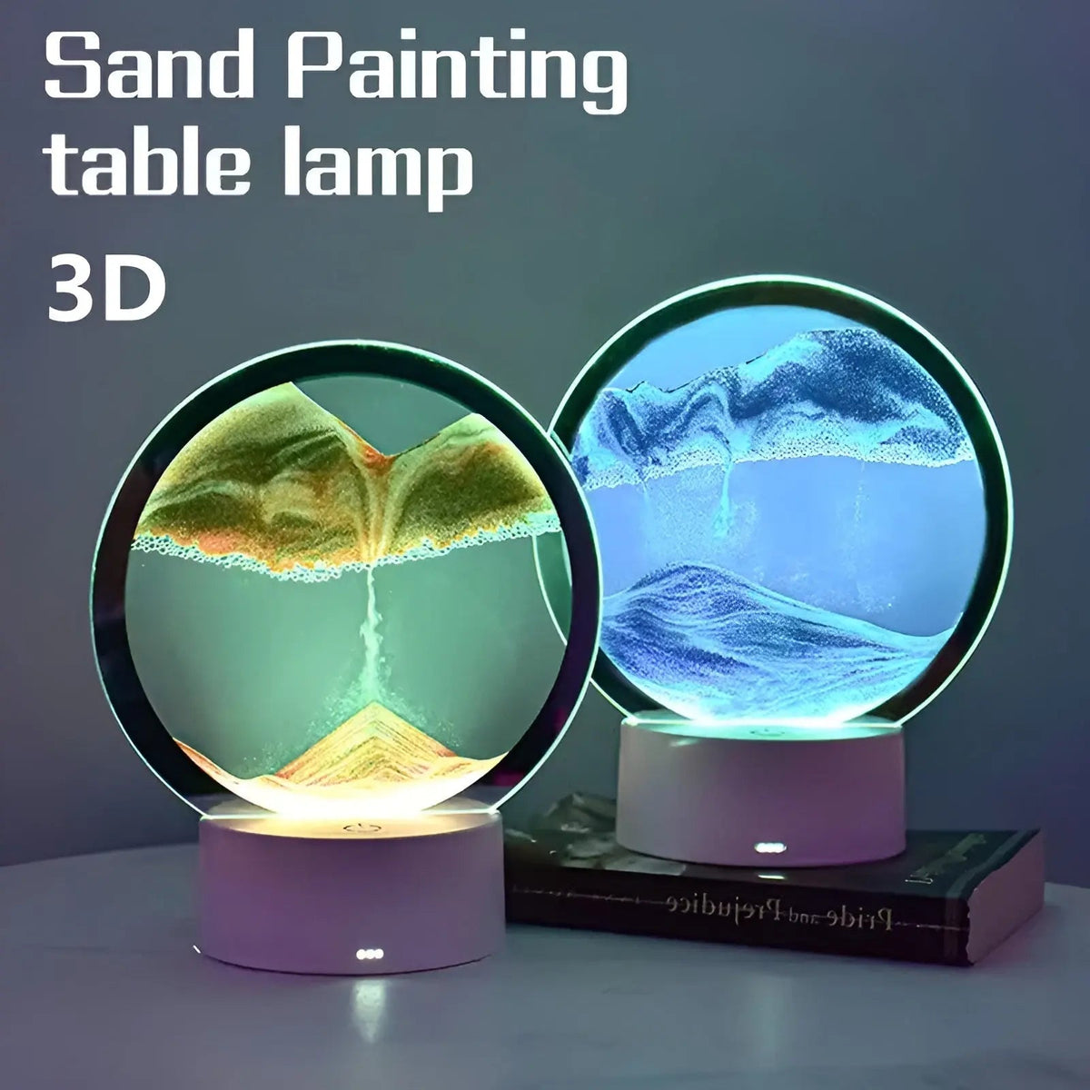 Quicksand - Art Motion Night Lamp
