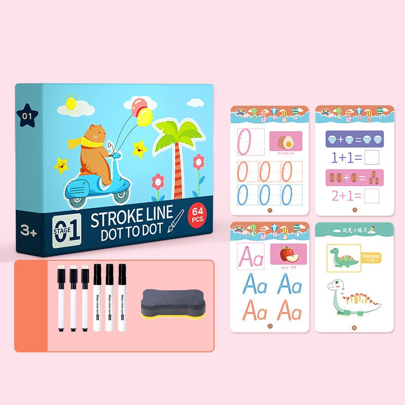 WriteMaster Board - Reusable Writing and Drawing Board for Kids