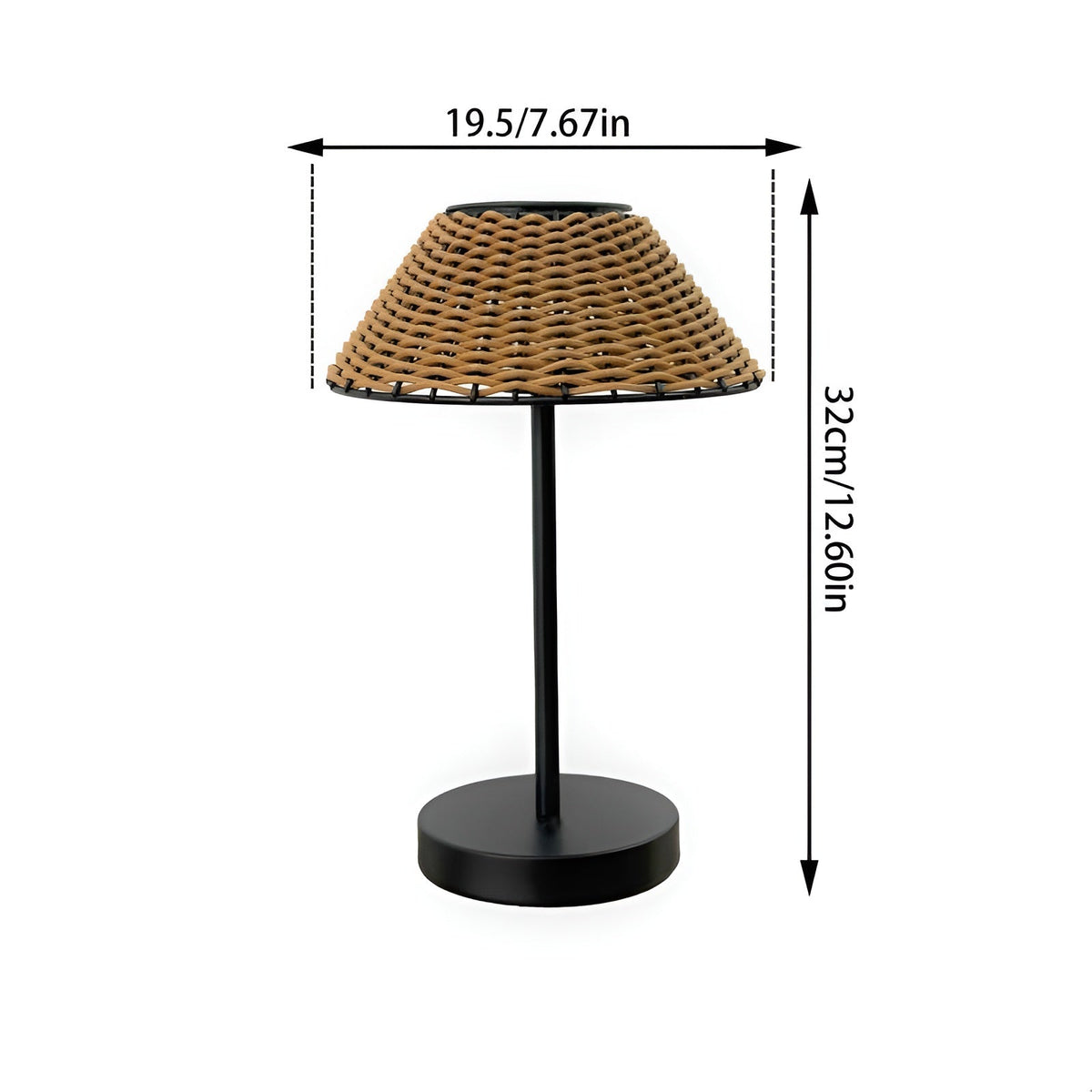 Nazorin - Weather-Resistant Energy-Efficient Solar Table Lamp
