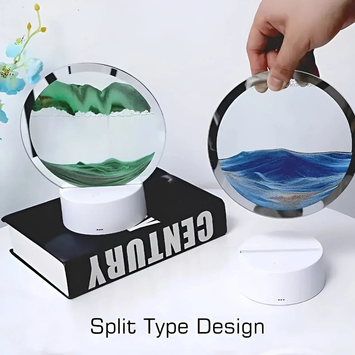 Quicksand - Art Motion Night Lamp