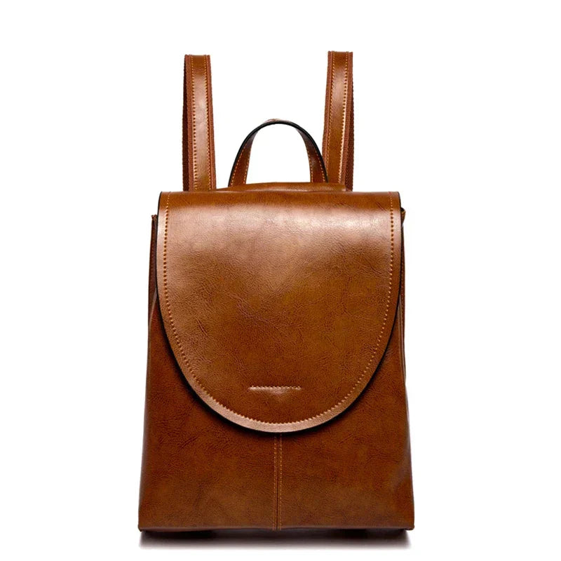 UrbanChic Backpack - Trendy Leather Bag for Women