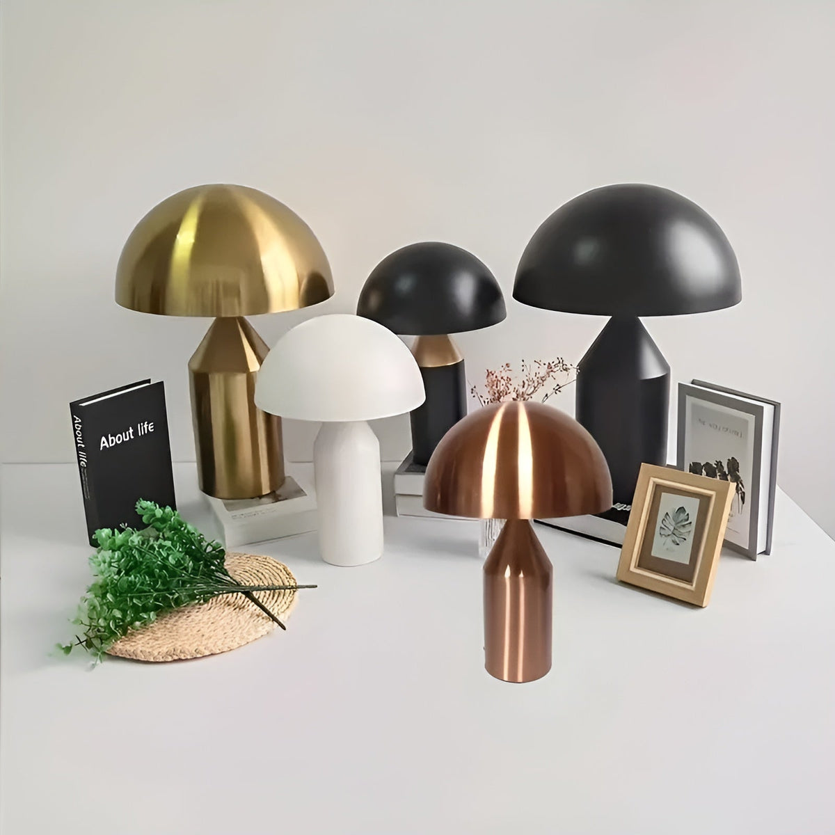 BrightLuxe - Cordless Rechargeable Retro Table Lamp