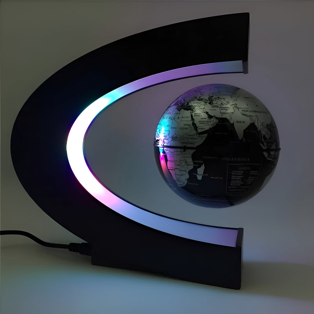 GravityGlow - Floating LED World Globe Lamp