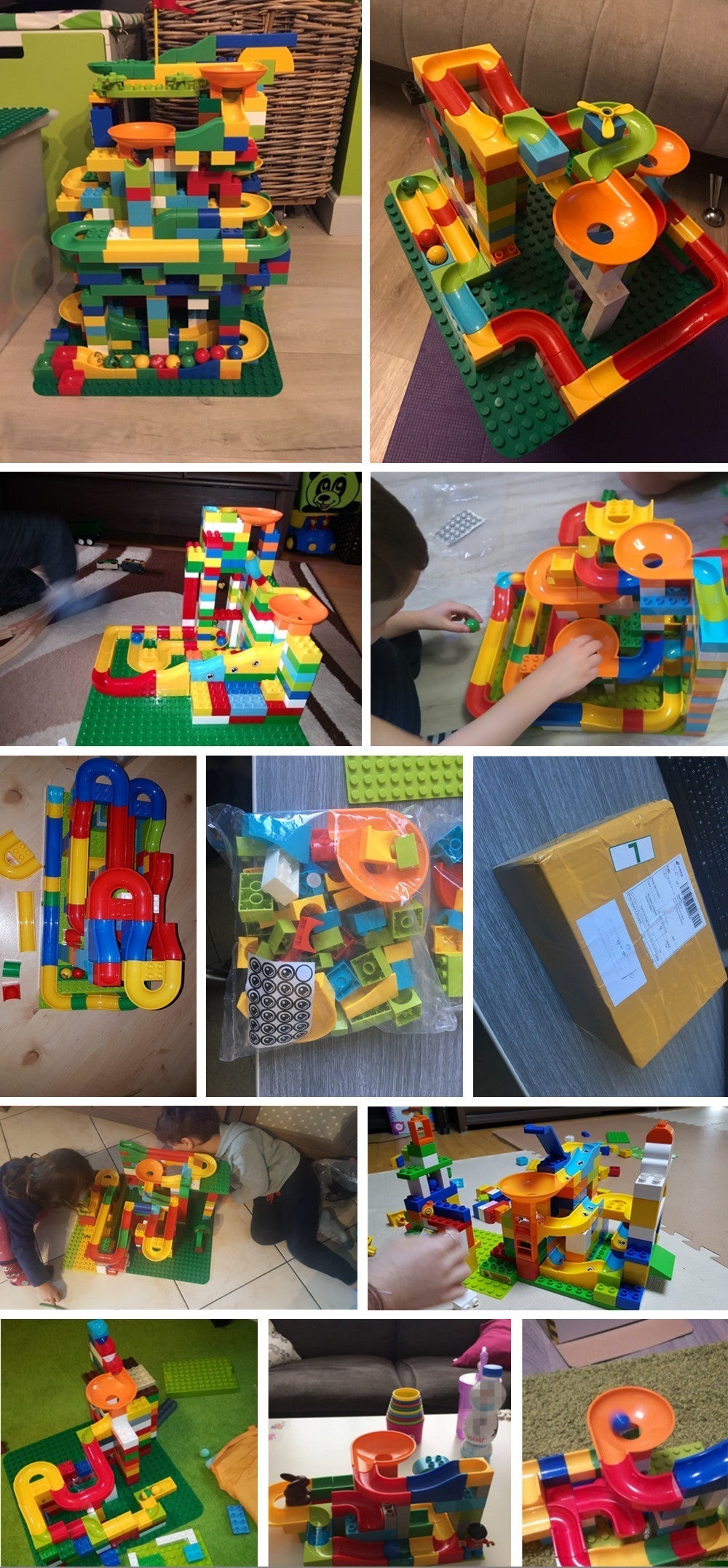 MarbleBuilder Set - Customizable Marble Run for Creative Play