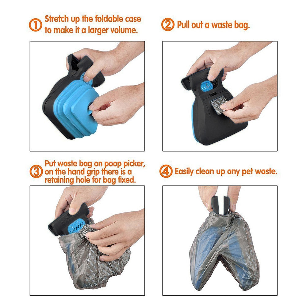 Pelrose - Hands-Free Pet Waste Pickup Tool
