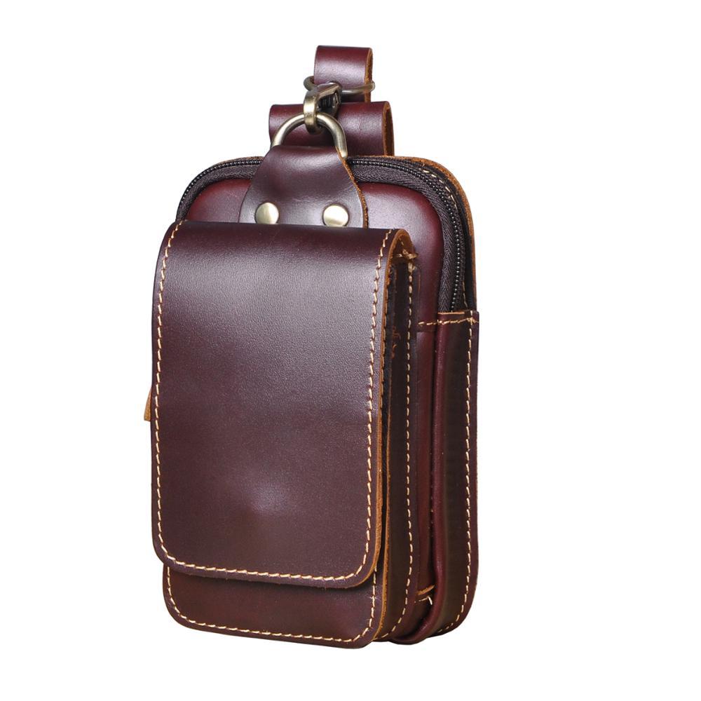 EliteGuard - Premium Leather Waist Bag for Men