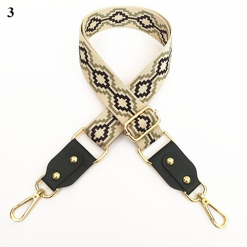 BohoStrap - Handmade Adjustable Bag Strap in 14 Designs