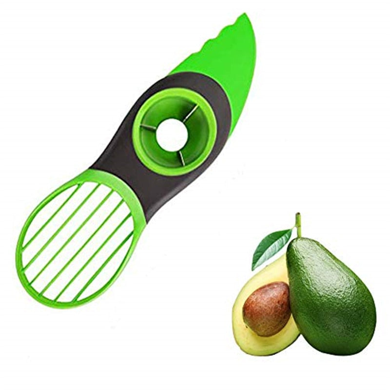 Avocado Slicer - 3-in-1 Pit Remover Tool