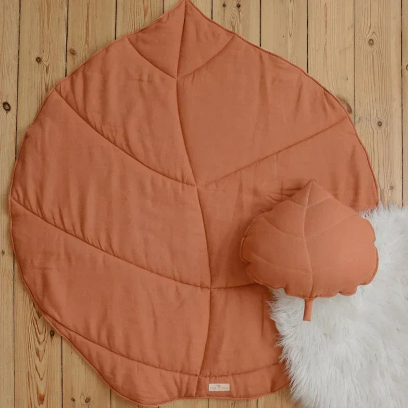 Leafy Comfort Baby Play - Soft Leaf-Shaped Play Mat