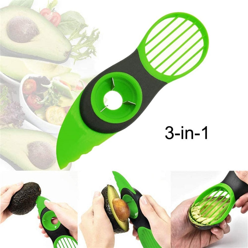 Avocado Slicer - 3-in-1 Pit Remover Tool