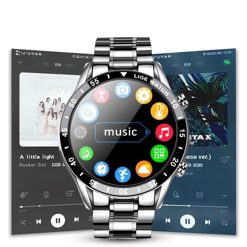 LuxeFit Watch - A Stylish Smartwatch for Active Living
