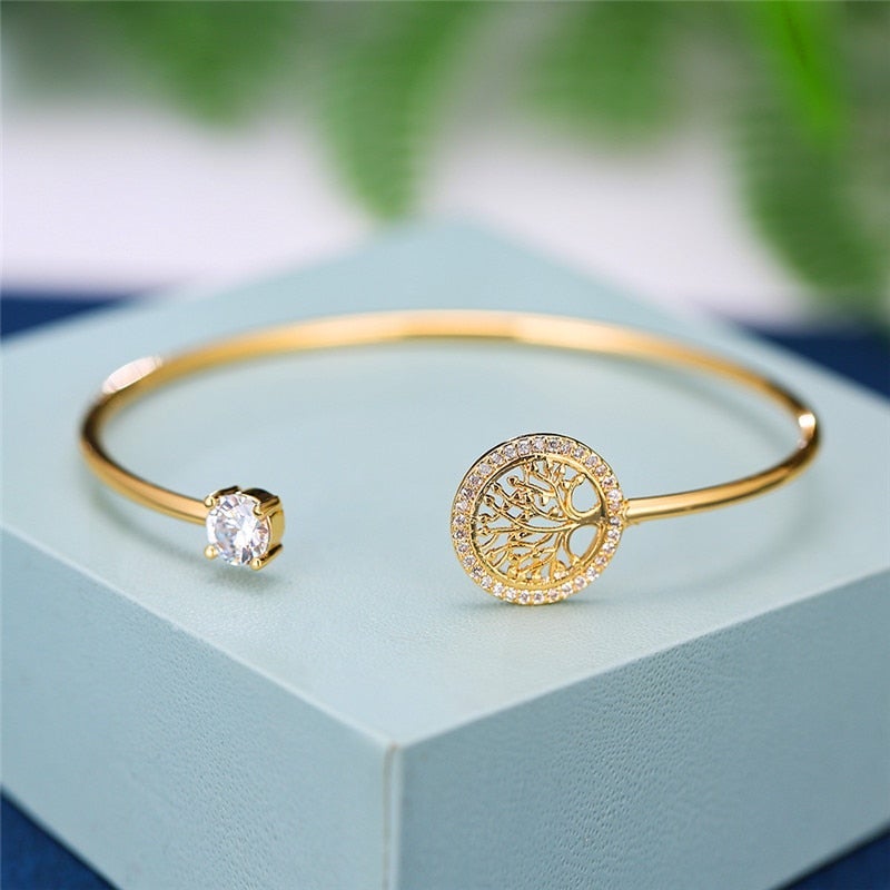 Ixora - Adjustable Tree of Life Bracelet