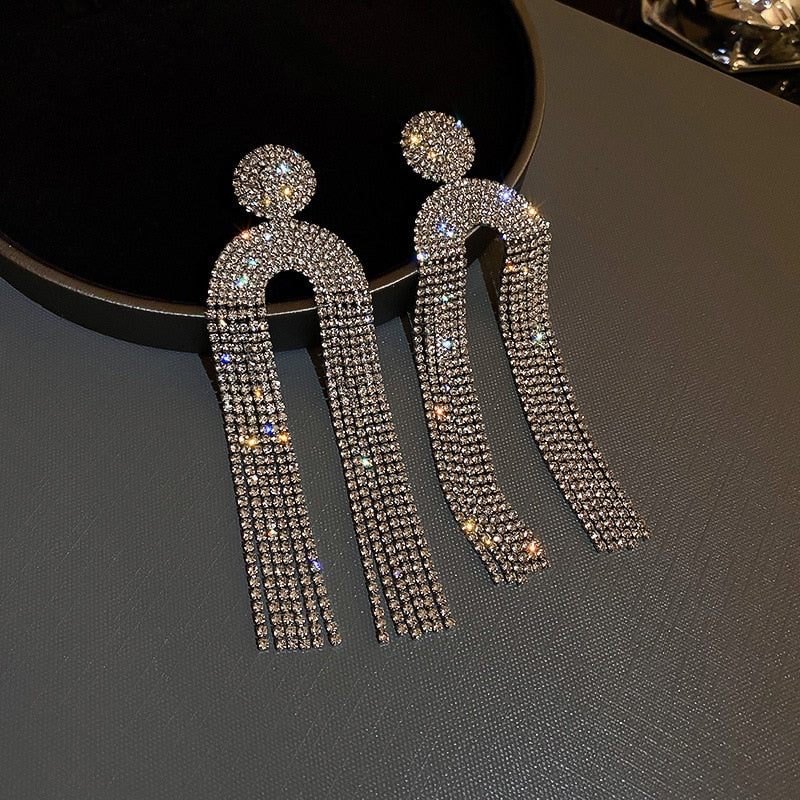 Statement Earrings - Elegant Stainless Steel Earrings for Special Occasions