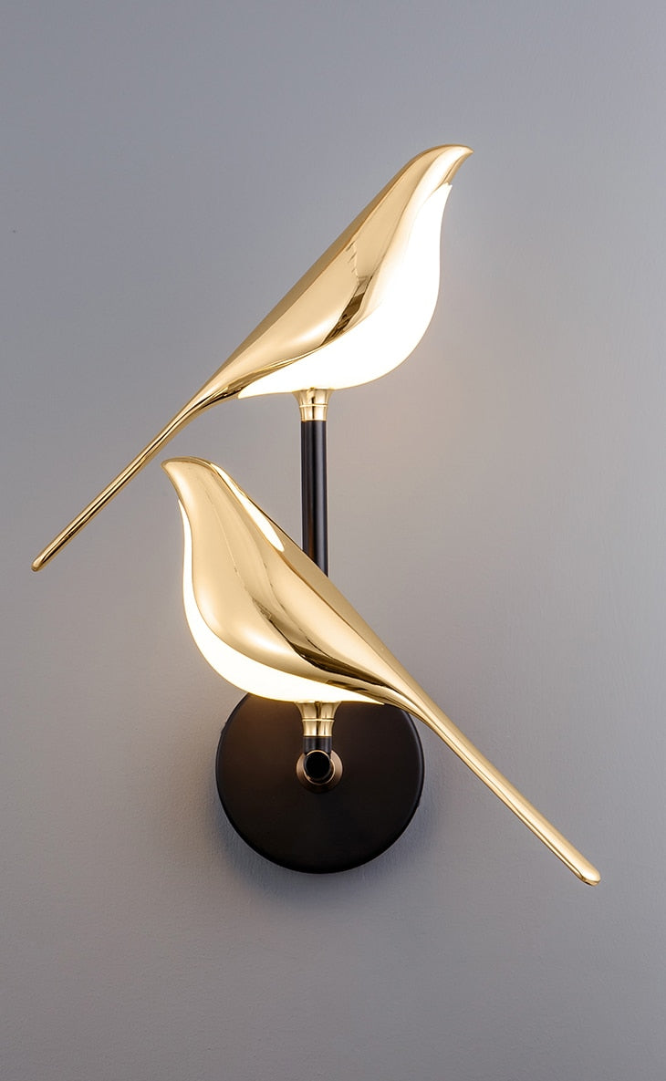 LarkPerch - LED Bird Silhouette Wall Lamp