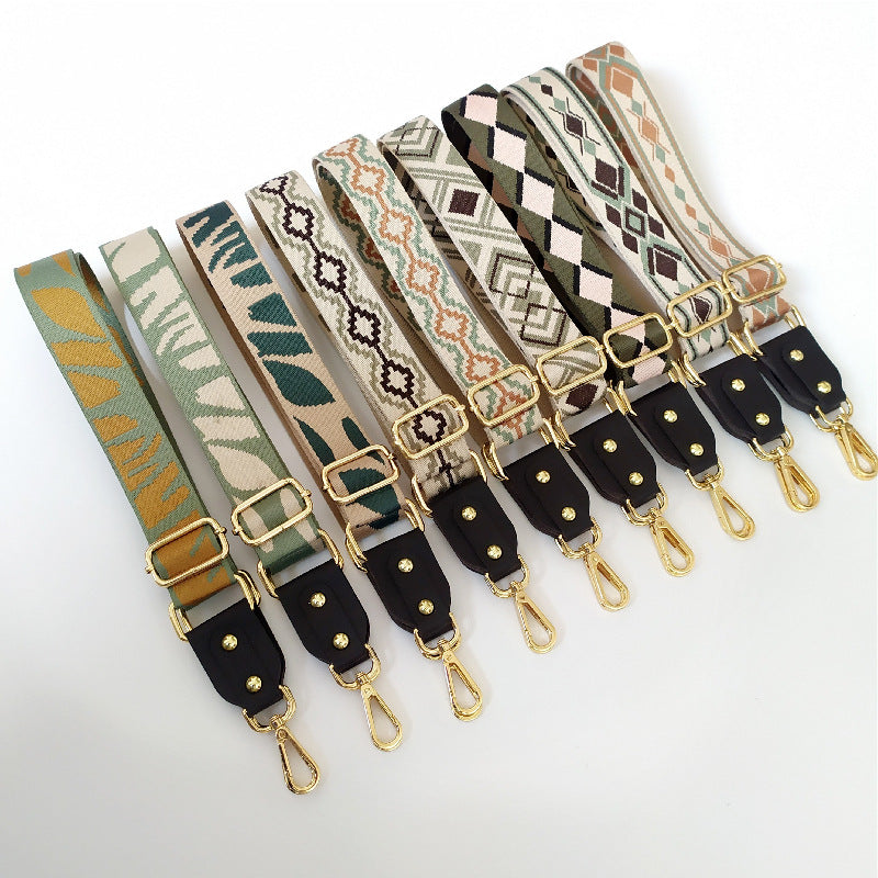 BohoStrap - Handmade Adjustable Bag Strap in 14 Designs