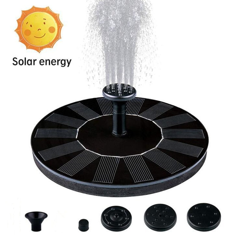 ZenFlow Fountain - Solar-Powered Wireless Garden Fountain