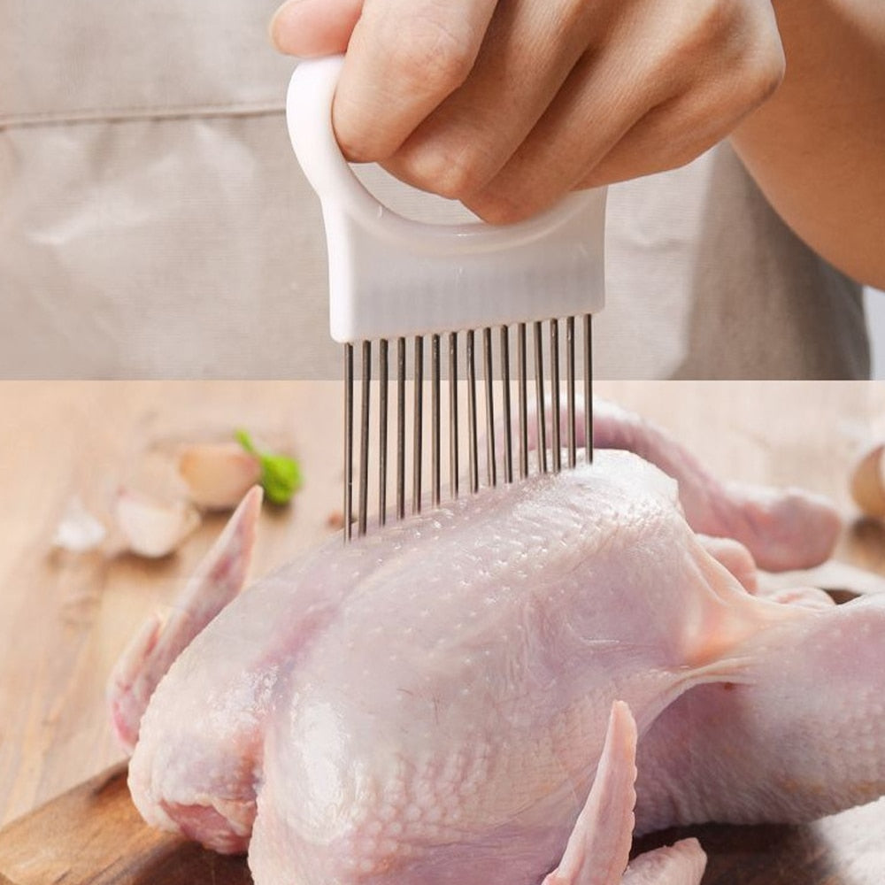 OnionMaster Cutter - Handy Kitchen Slicer for Safer Prep