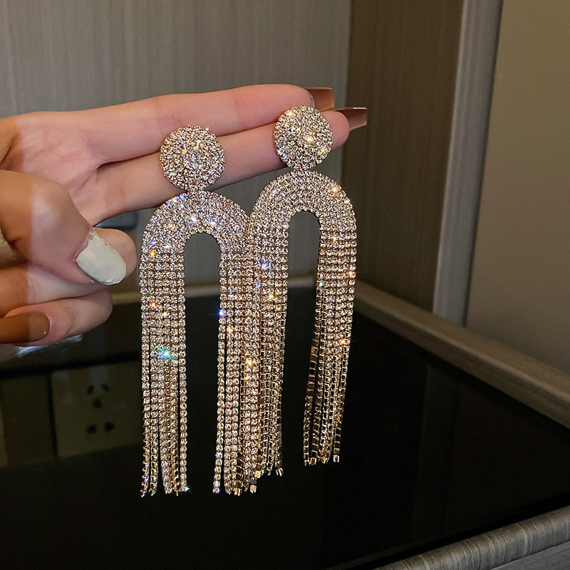 Statement Earrings - Elegant Stainless Steel Earrings for Special Occasions