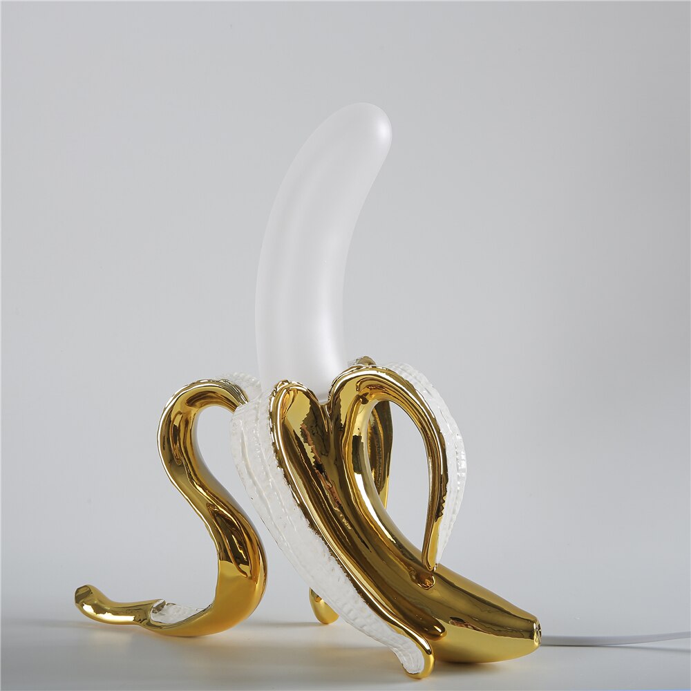 Banana Lights Table Lamp - Elegant Art Deco Accent Light