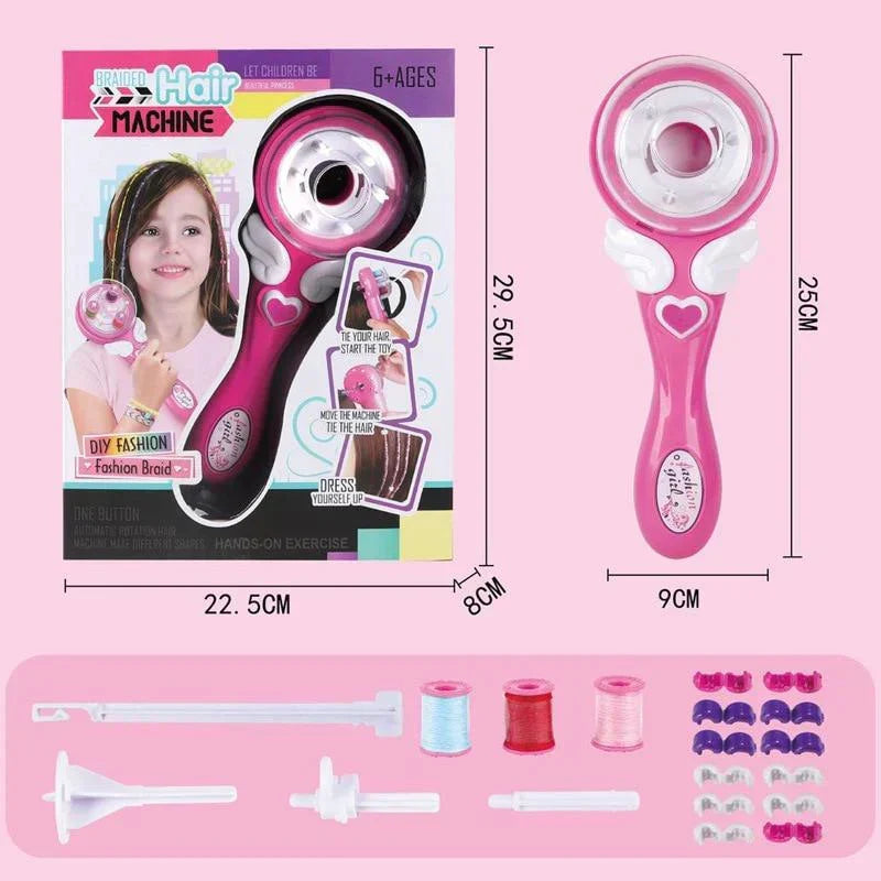 BraidEase - Automatic Hair Braiding Machine for Kids