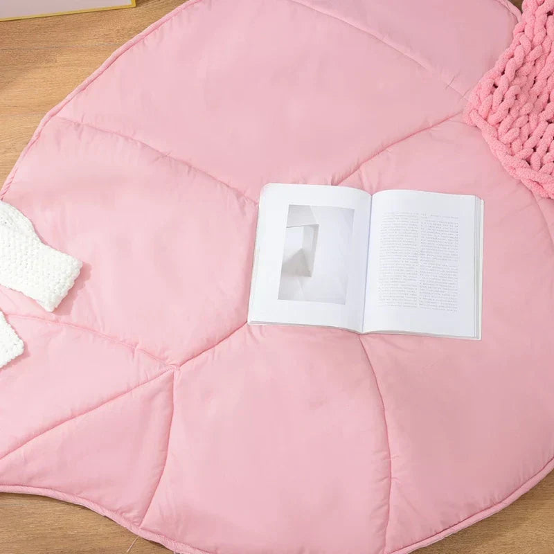 Leafy Comfort Baby Play - Soft Leaf-Shaped Play Mat