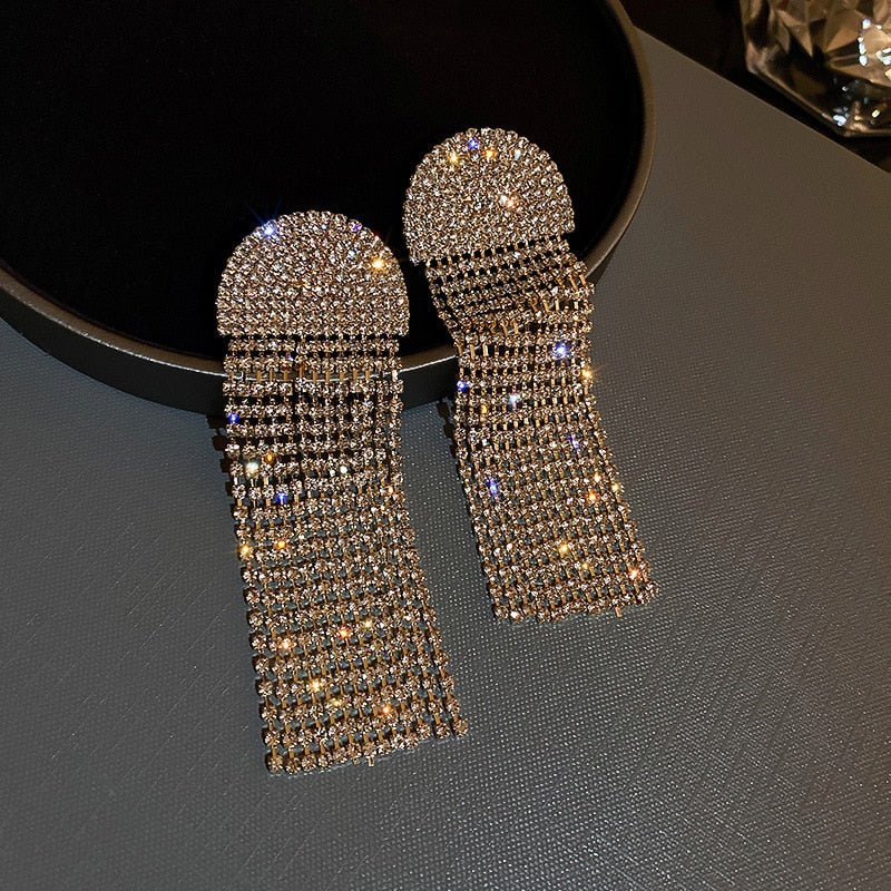 Statement Earrings - Elegant Stainless Steel Earrings for Special Occasions