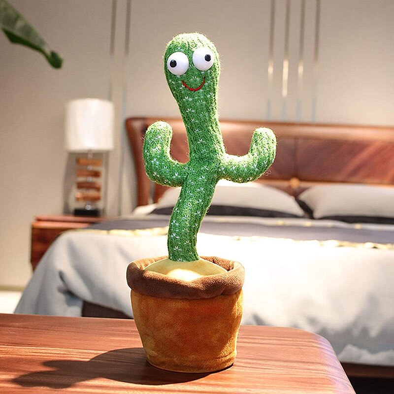 Dancing Cactus - Talking Singing Dancing Plush Toy
