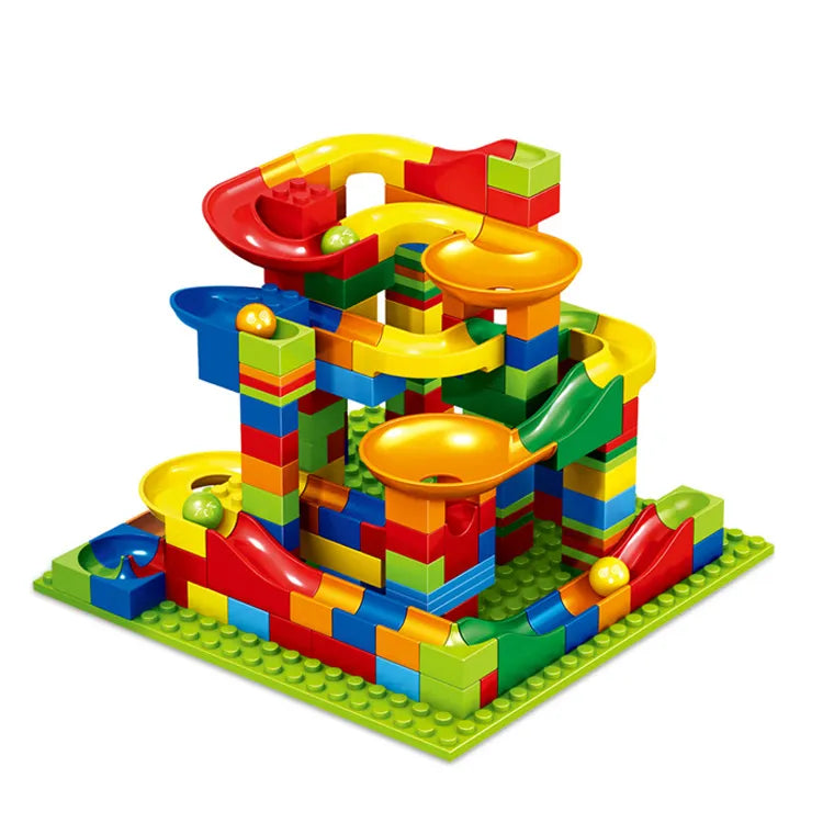 MarbleBuilder Set - Customizable Marble Run for Creative Play