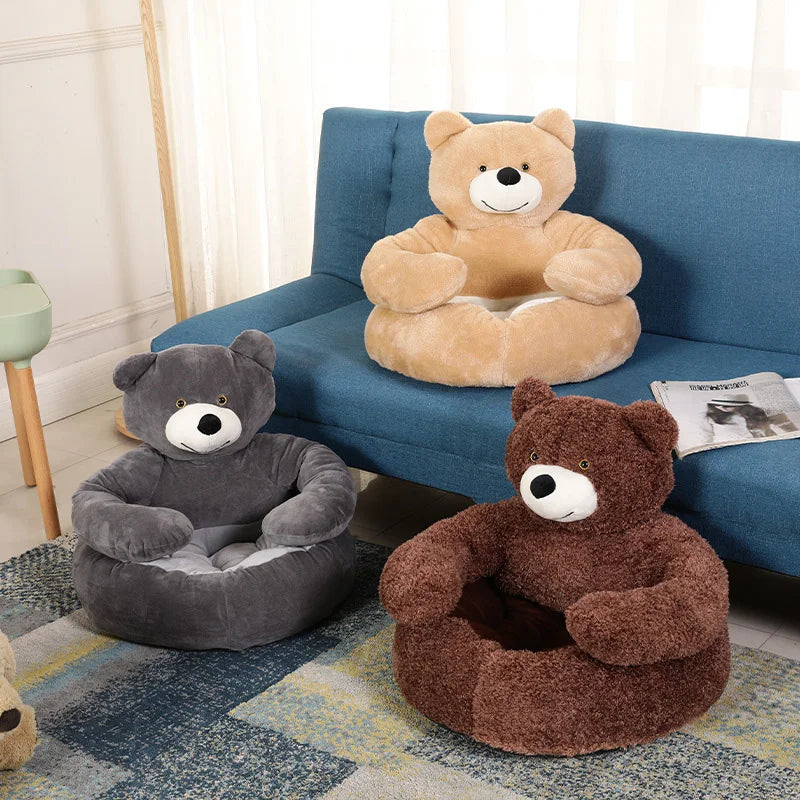 Samiya - Plush Cat Bed for Cozy, Comfortable Sleep