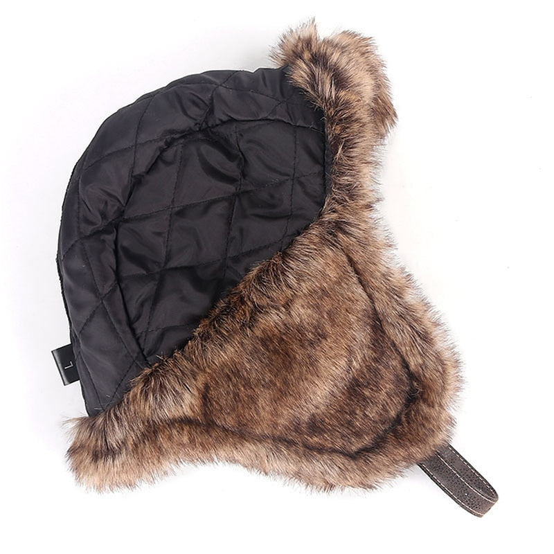 CozyGuard Beanie - Warm Knit Hat with Ear Flaps