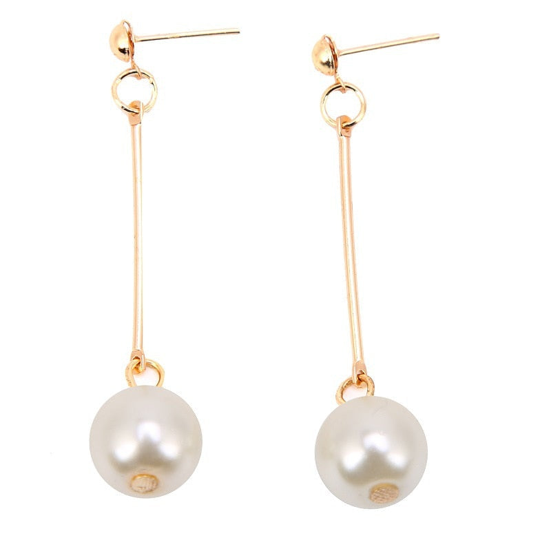 Selena - Luxury Pearl Drop Earrings