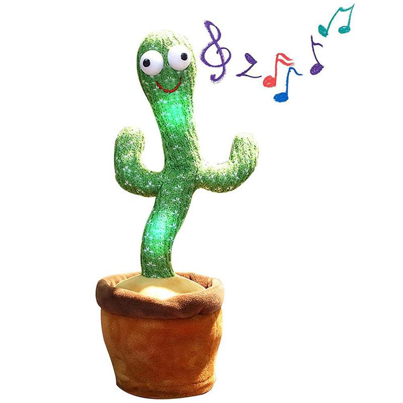Dancing Cactus - Talking Singing Dancing Plush Toy