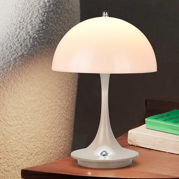 HearthCap - Modern Mushroom-Shaped LED Table Lamp