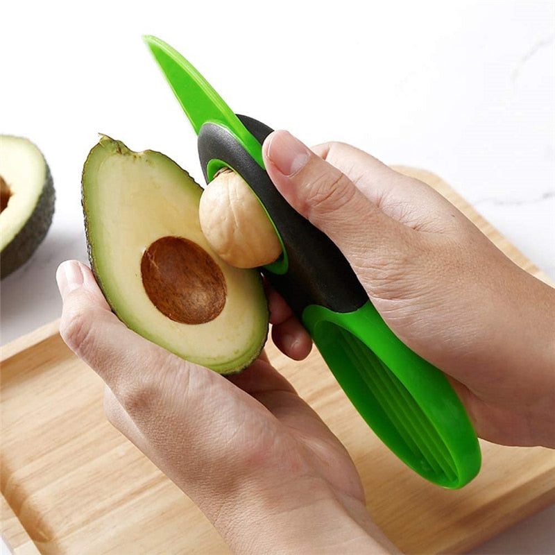 Avocado Slicer - 3-in-1 Pit Remover Tool