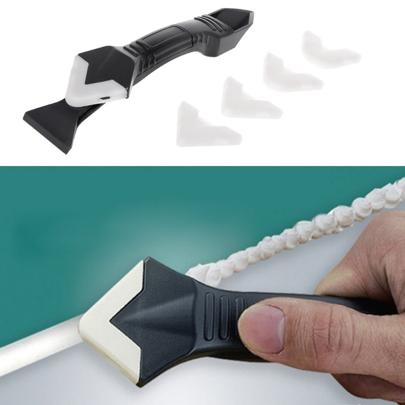 KitMaster PRO - Professional 3-in-1 Caulking Tool for Perfect Edges