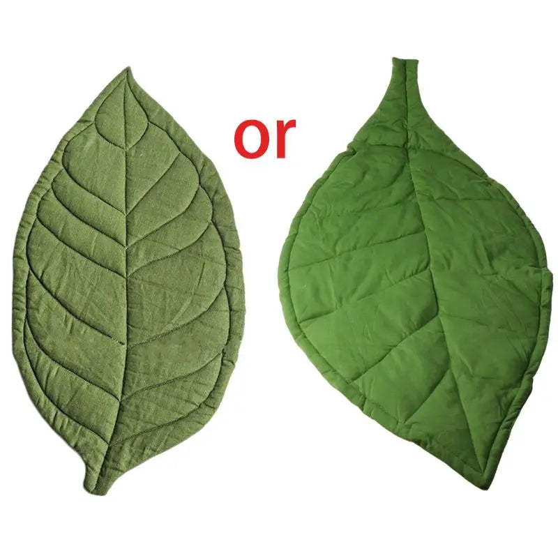 Leafy Comfort Baby Play - Soft Leaf-Shaped Play Mat
