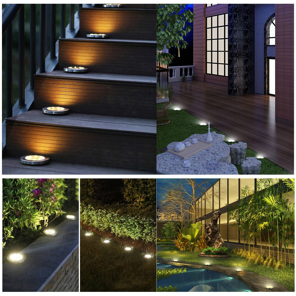 Leaf Harbor - Automatic Outdoor Pathway Lighting
