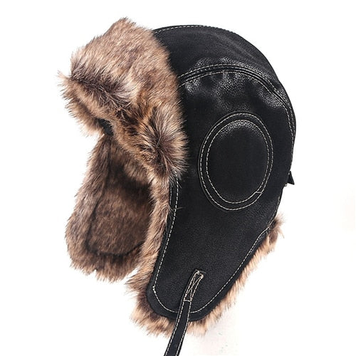 CozyGuard Beanie - Warm Knit Hat with Ear Flaps